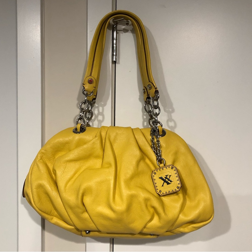 Brand New Maxx New York Pleated Shoulder Bag